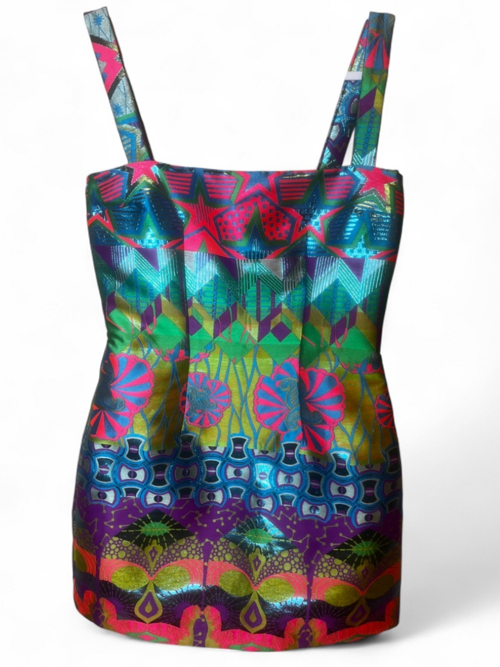 Cynthia Rowley Monte Carlo Brocade Mini Dress Size 6